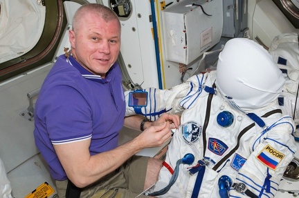 Nähwerkstatt auf der ISS