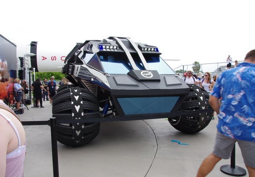 Mars Rover Konzeptfahrzeug