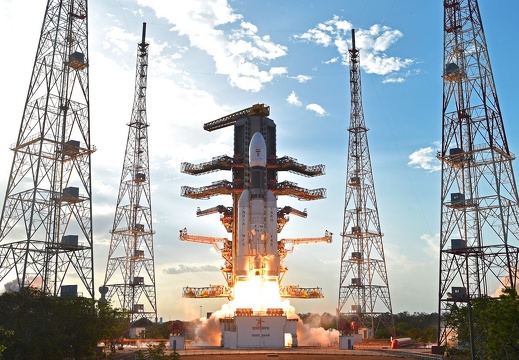 GSLV MkIII-D1 Start mit GSAT 19