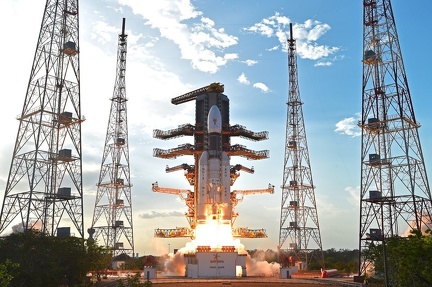 GSLV MkIII-D1 Start mit GSAT 19