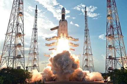 GSLV MkIII-D1 Start mit GSAT 19