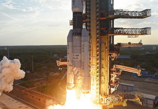 GSLV MkIII-D1 Start mit GSAT 19