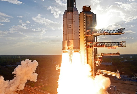 GSLV MkIII-D1 Start mit GSAT 19