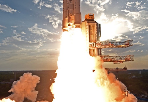 GSLV MkIII-D1 Start mit GSAT 19