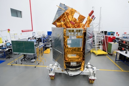 Sentinel 5P bei Airbus in Stevenage, UK