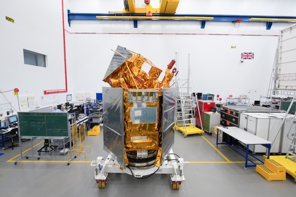 Sentinel 5P bei Airbus in Stevenage, UK