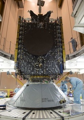 BSAT 4a Satellit - Aufsetzen auf die Oberstufe