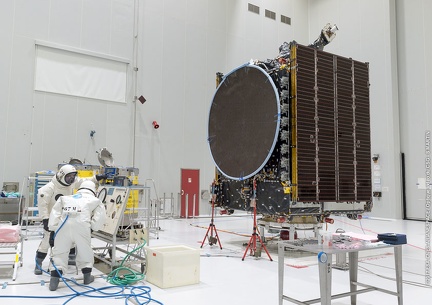 Betankung von BSAT 4a in Kourou