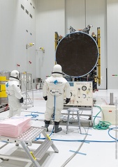 Betankung von BSAT 4a in Kourou