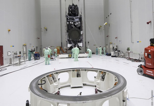 Intelsat 37e in Kourou