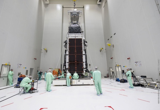 Intelsat 37e in Kourou