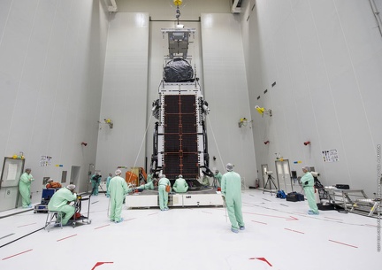 Intelsat 37e in Kourou