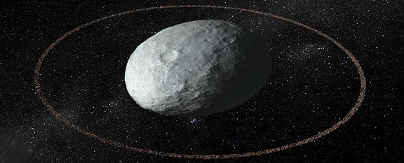 Der Ring um den&nbsp; Zwergplaneten Haumea 