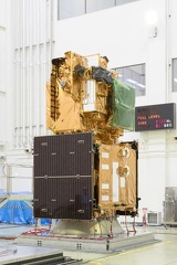 GCOM-C am 30. Januar 2017 auf dem Schütteltisch