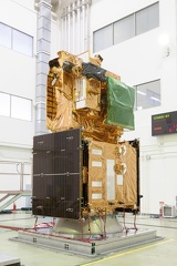 GCOM-C am 30. Januar 2017 auf dem Schütteltisch