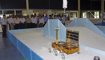 Testparkur für Chandrayaan-2-Rover