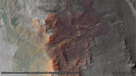 Perseverance Valley, LPSC ,im März 2018 