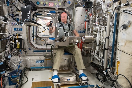 ISS - GRIP Experiment - Alexander Gerst