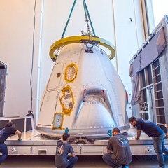 Crew Dragon für CCtCap Demo Mission 1