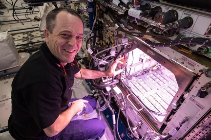 ISS Experiment Plant Habitat 1