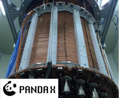 PandaX, ein Xenon-basierten Detektor in China.