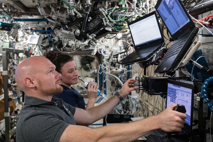 ISS - Training Cygnus Release