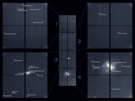 TESS erstes Wissenschafts-Bild 