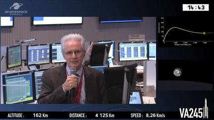 Ariane 5 mit Bepi Colombo