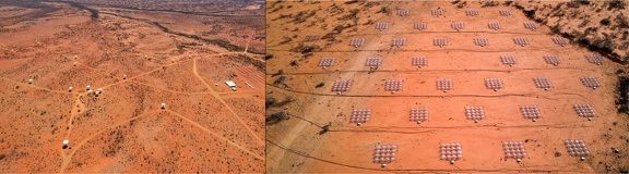 das australische SKA Pathfinder (ASKAP), Murchison Widefield Array (MWA)