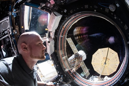 ISS Kommandant Alexander Gerst