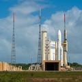 Ariane 5 VA247 an der Startanlage