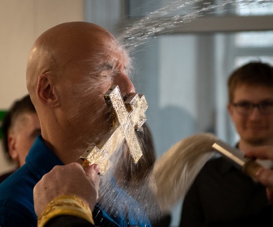 Luca Parmitano - Weihe