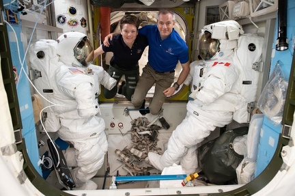 ISS - EVA Vorbereitung