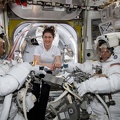 ISS - Raumanzug Anprobe