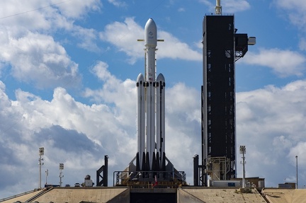 Falcon Heavy mit Arabsat 6A