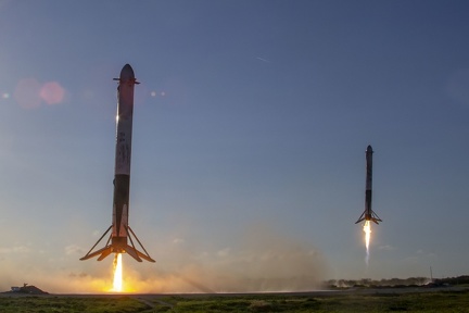 Falcon Heavy mit Arabsat 6A