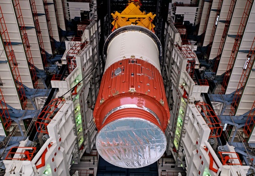 pslvc45core1ststageatvabisro