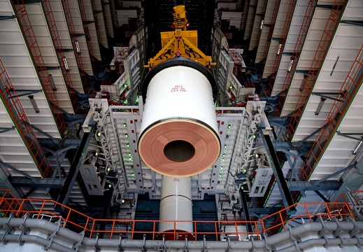 pslvc45core1ststageduringintegisro