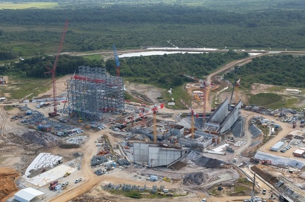 Ariane 6 launch zone under construction