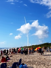 Delta IV Start von Playalinda gesehen