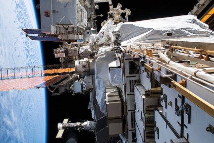 ISS - Außenbordeinsatz Christina Koch