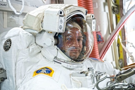 ISS - Außenbordeinsatz Andrew Morgan