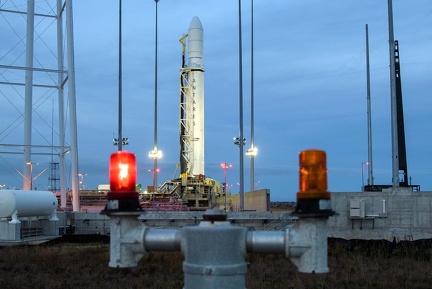 Antares Cygnus CRS-12 - Rollout 