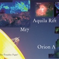 Beobachtungen der Molekülwolken, Orion A, Aquila Rift und M 17