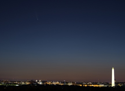 Komet NEOWISE über Washington