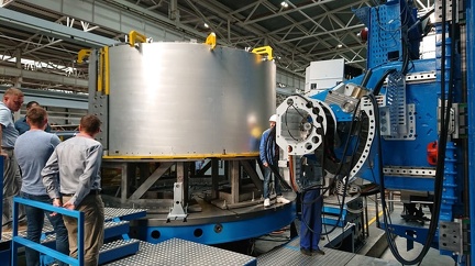 Abb.1 - Rührreibschweiß Anlage vom RCC Progress