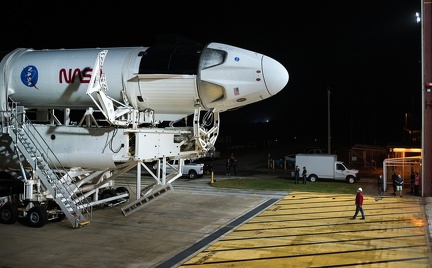 SpaceX Crew-1 Rollout