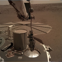 Insight auf dem Mars am Sol 71