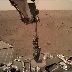 Insight auf dem Mars am Sol 74 