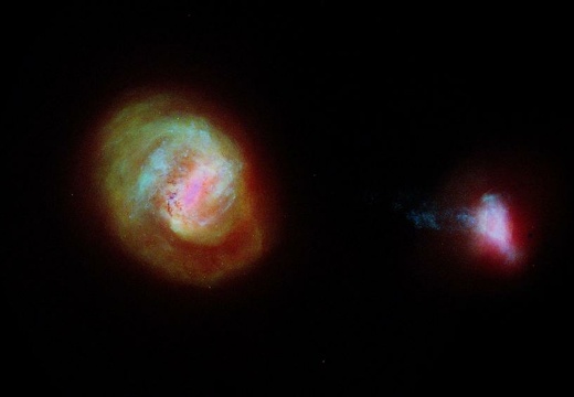 Die gro&#223;e und kleine Magellanschen Wolken